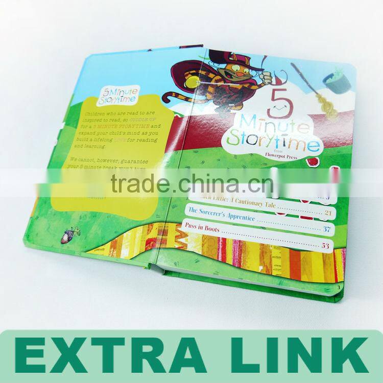 Customized Vivid Color Picture Children Story Board Book Publishing