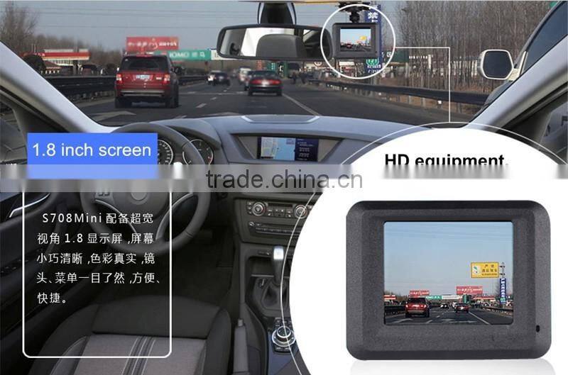 Mini Dash Cam Vehicle Traveling Data Recorder 1080P 170 Degree H. 264 Car Drive Recorder