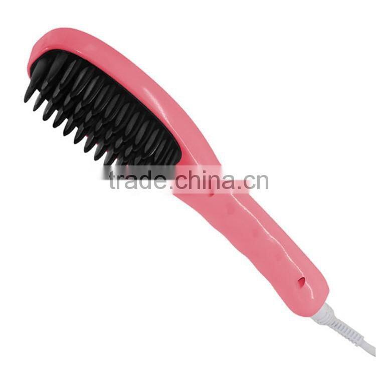 easy operate to straight with beautiful star hair straightener comb