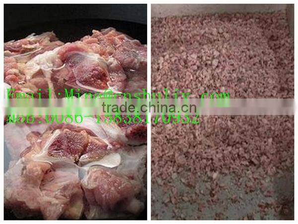 Bone crusher machine used for sausage,stainless steel bone smasher machine applied to food ingredient