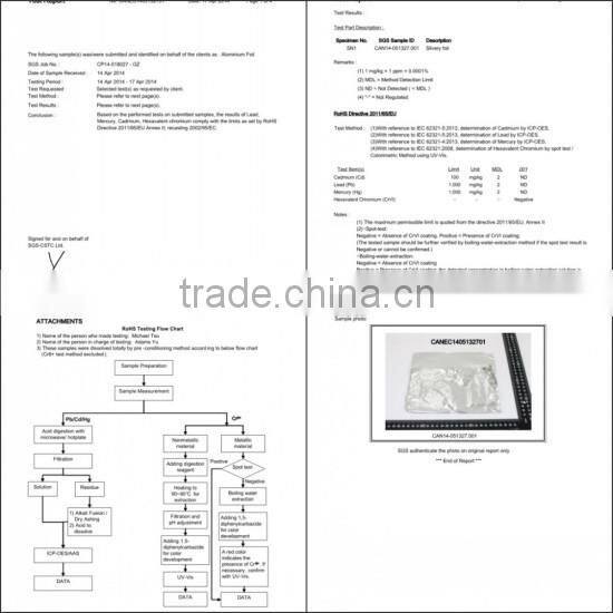 High quality Aluminum foil for BBQ