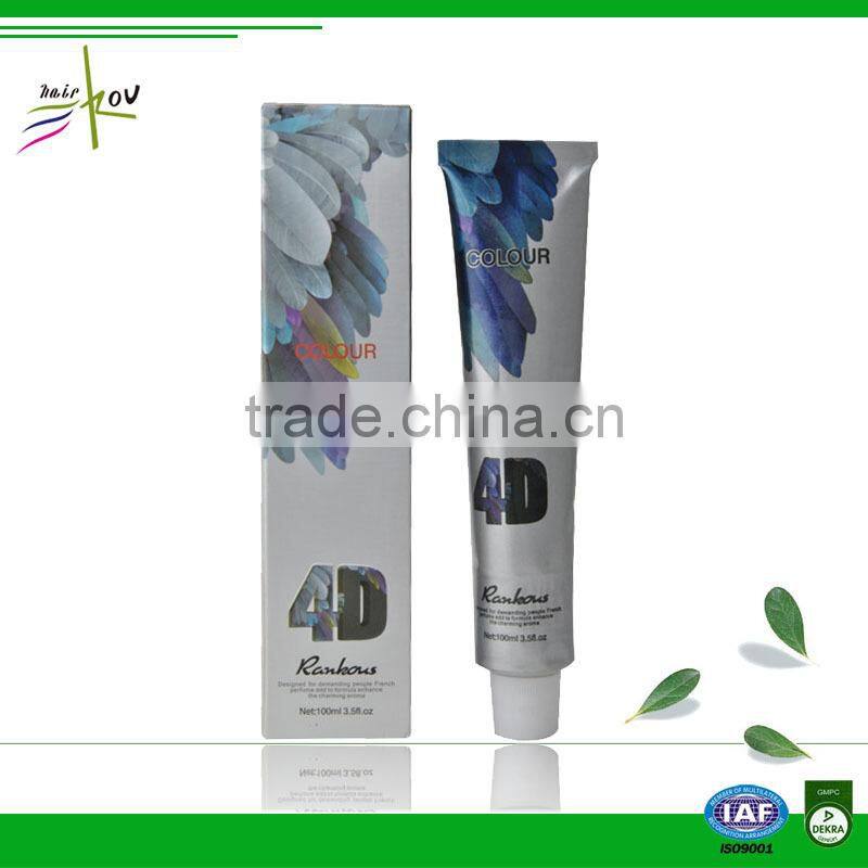 2016 best permanent 48 colors hair dye for hair