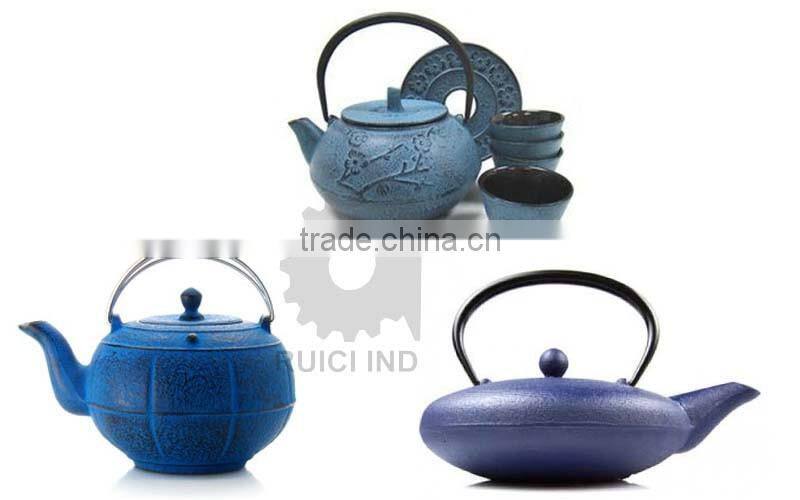 0.6L 0.8L mini teapot set strainer cauldron tetsubin japanese enamel chinese antique cast iron teapot