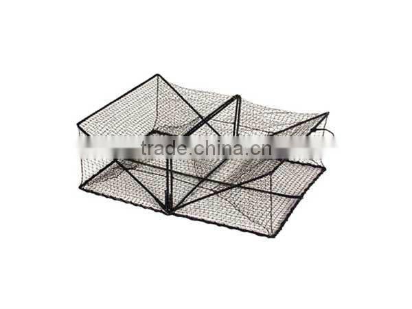 Collapsible stainless steel crab trap