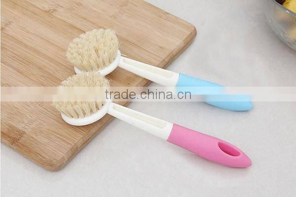 High quality colored handle kitchen cleaning pan brush