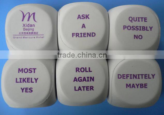 PU stress dice,Pu foam Dice