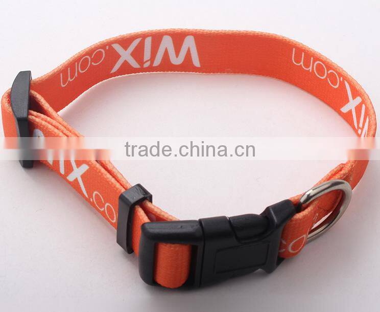 Direct factory printed pet dog collars and leashes