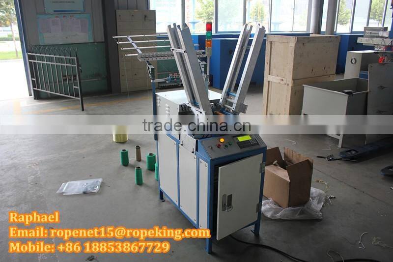 Two machine heads Automatic Bobbin Winder Machine for Rope Braiding Machines