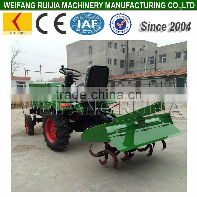 China farm mini tractor rototiller hydraulic axle farm rotovator for sale! 12hp / 15hp walking tractor type mini tractor !