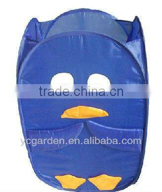 cartoon cylinder laundry bag