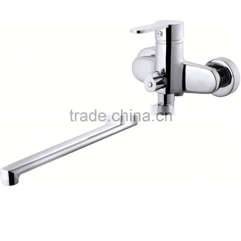 Single Handle Wall Mounted Kitchen Faucet