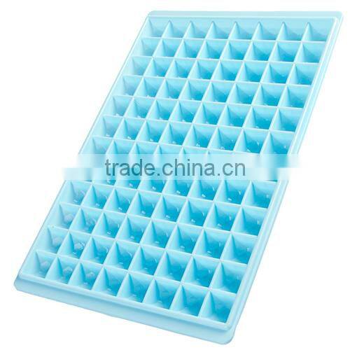 DIY large capacity ice mold 96 grids--blue