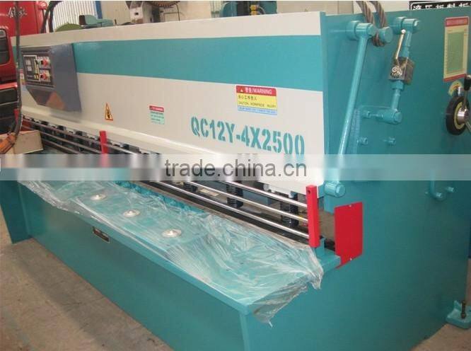 Hydraulic shearing machine, sheet cutting machine QC12Y-4*2500