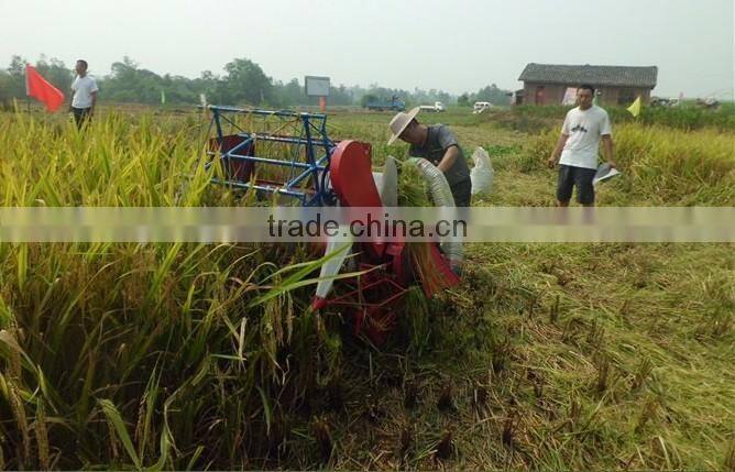 New small mini rice/ wheat combine harvester