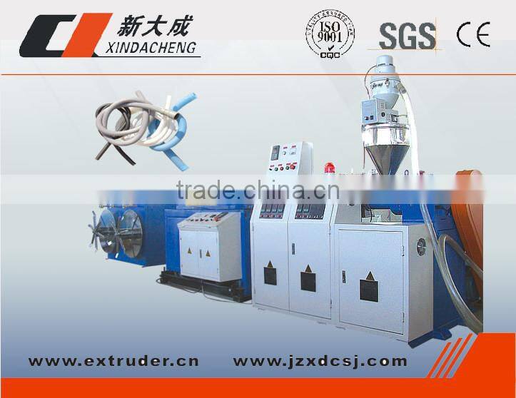 SIngle wall pp corrugated tube extruder plastic production line