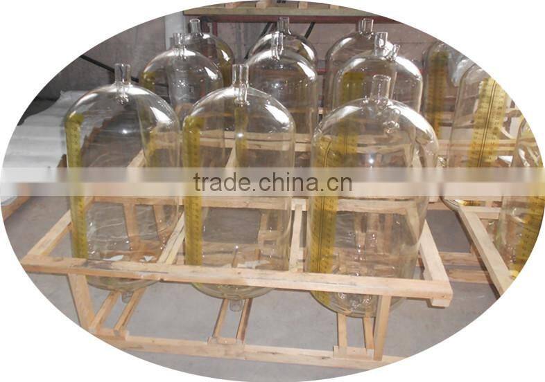 Open Top Glass Milk Receiver