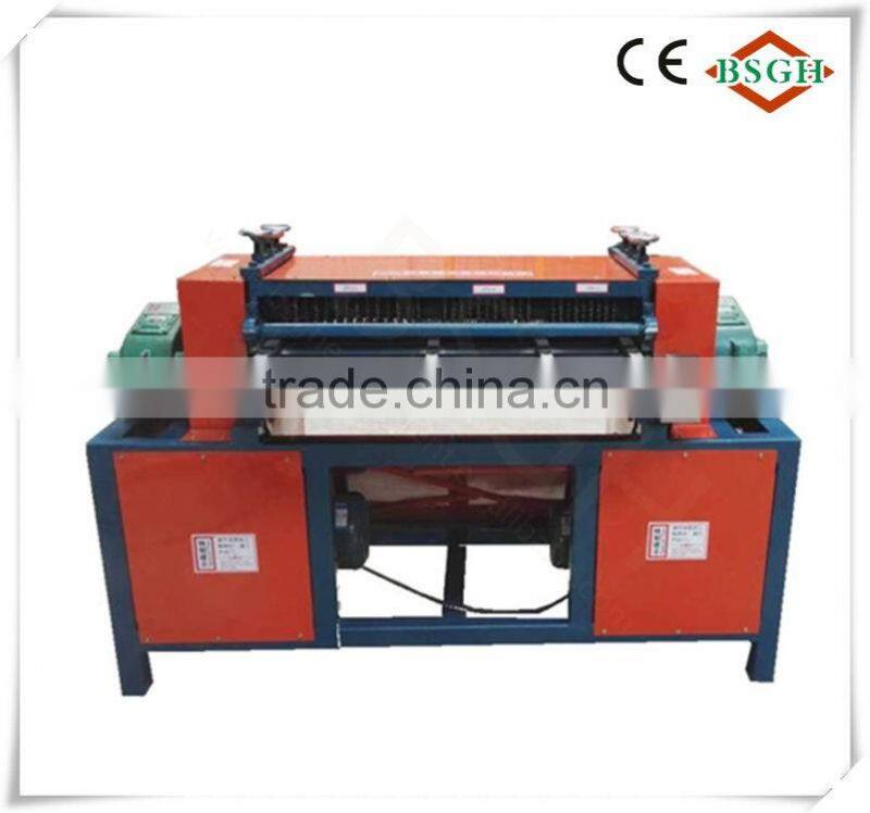 Canada Market Radiator crushing copper separating equipment wasted car radiator recycling machine
