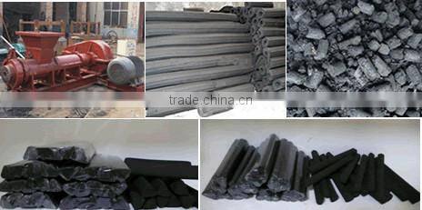 Energy saving economical coal and charcoal extruder machine
