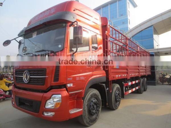 290HP DONGFENG 8*4 Stake Box Truck 45 ton