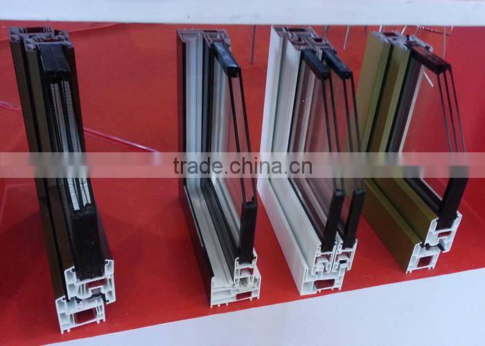 CE/ISO restaurant aluminum profile exterior glass doors