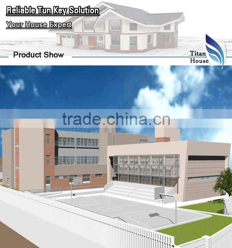 Light Steel Structure Cube School Building Projects of Quality