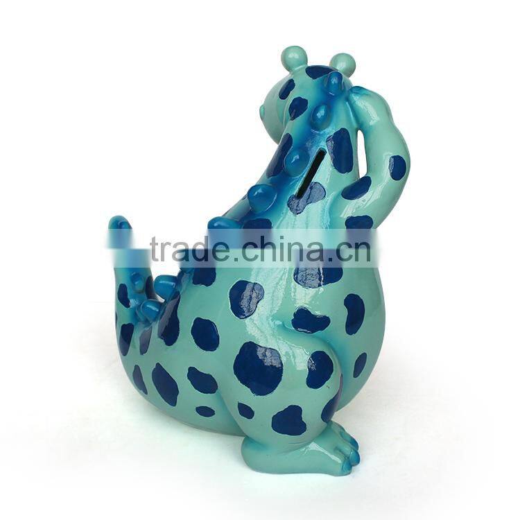 2015 cute dinosaur piggy bank with cheapest factory price
