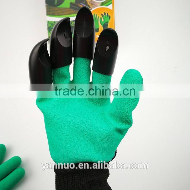 Garden Genie Gloves WIth Claws, Labor Protection Digging Gloves