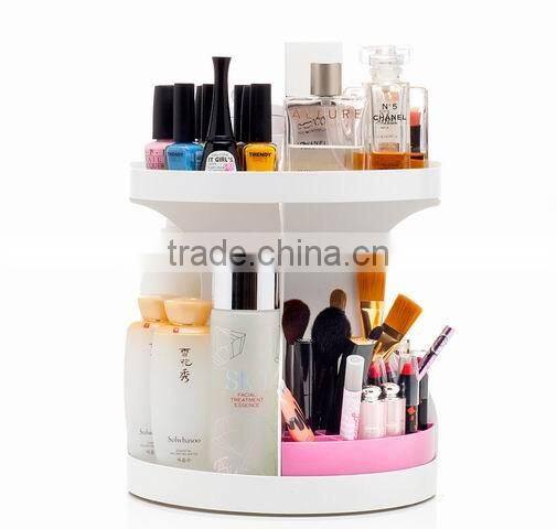 Stylish Design Dazzle Color Plastic Cosmetic/Skin Care Products/Makeup Storage Box/Organizers