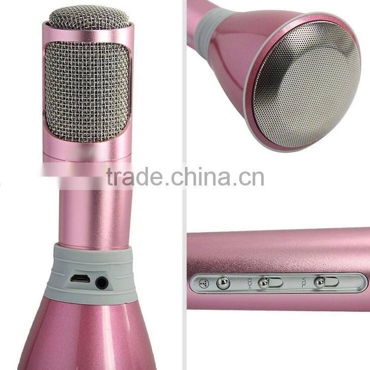 Karaoke Microphone Wireless Bluetooth Speaker