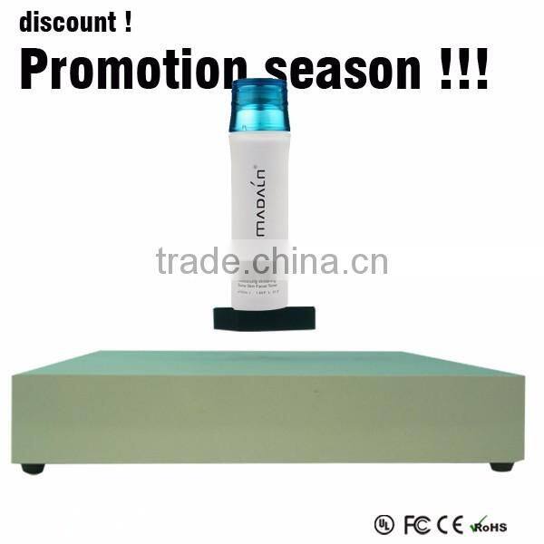 Maglev Revolve Display Racks For Cosmetic, High-end Magnetic Suspension Display Stand For Store and Counter of Cosmetic