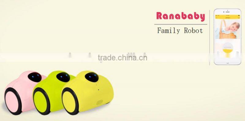 Factory Price WIFI Charge Voice Intercom Home Monitoring Real Care Baby Robot