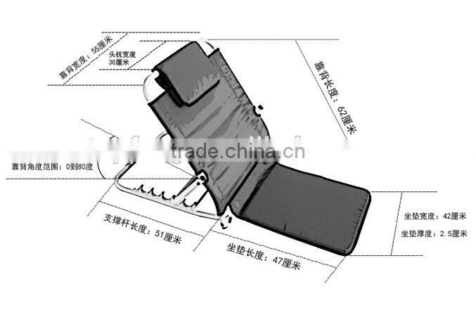 Foldable Bed Backrest/Adjustable Bed Backrest/Foldable Steel backrest