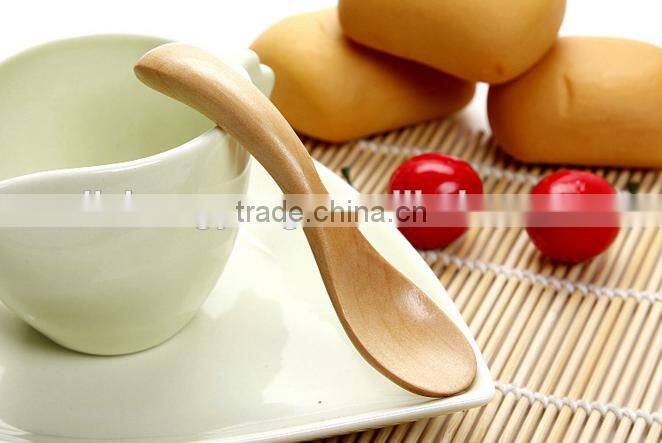 new design baby Wooden dinnerware forks knives Children tableware