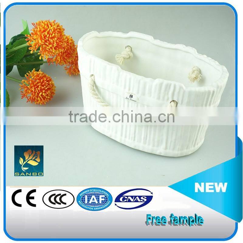 new arrival creative modern ceramic vase , bonsai pot ceramic