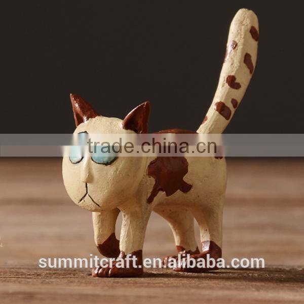 Antique animal movie cartoon mini dog figurine