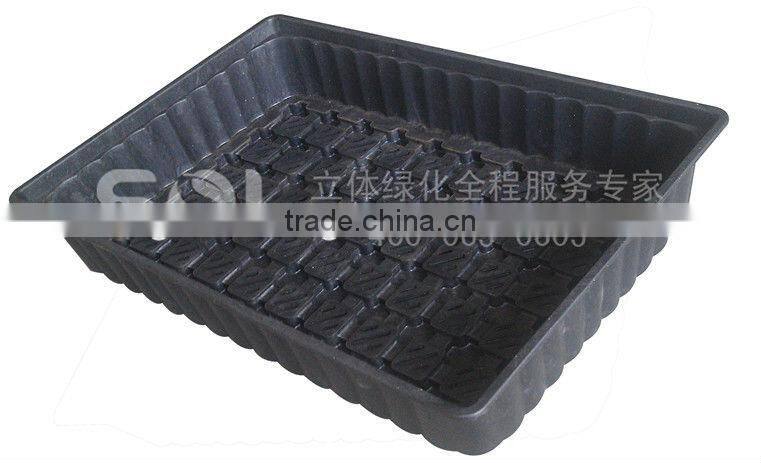 China Manufacture f-gardening Vertical green roof rooftop garden modular planter