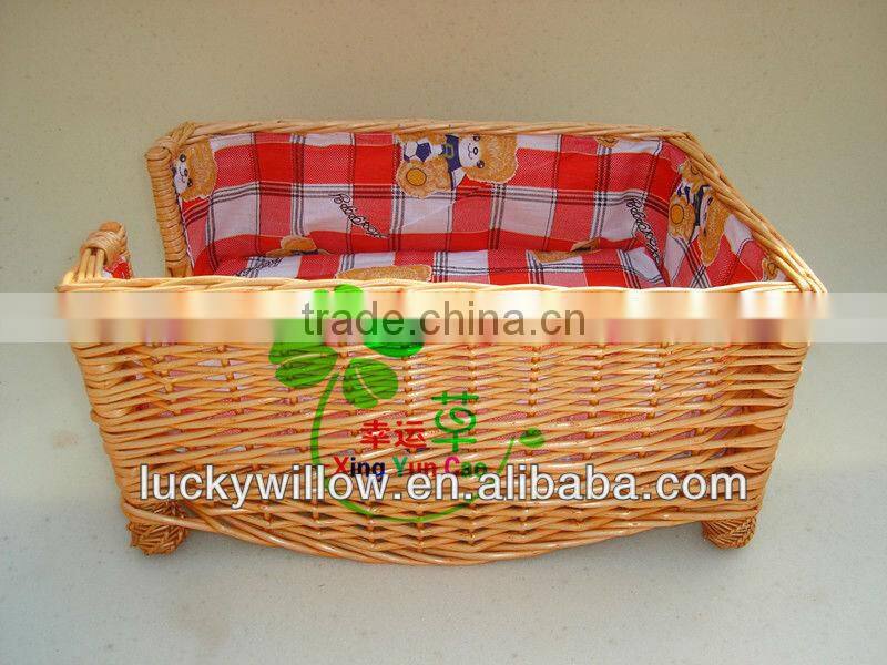 natural material wicker pet bed&sofa(factory provide)