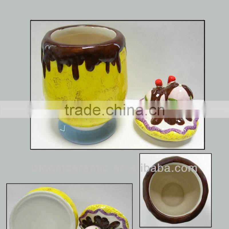 Chinese ceramic honey storage jars