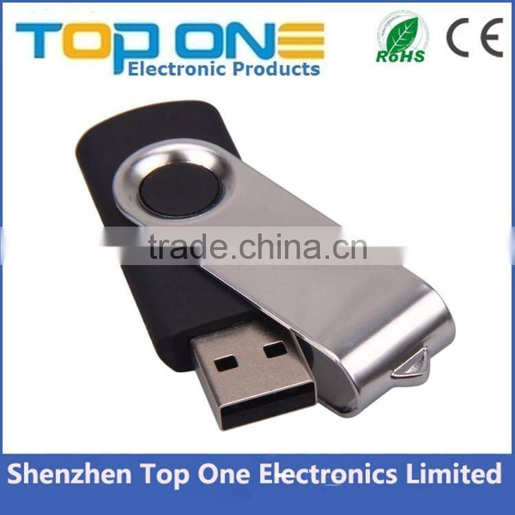 Promotional bulk Swivel 1gb USB Flash Drive with Custiomized Logo