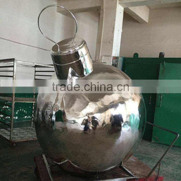 Giant electroplate ball Christmas decoration