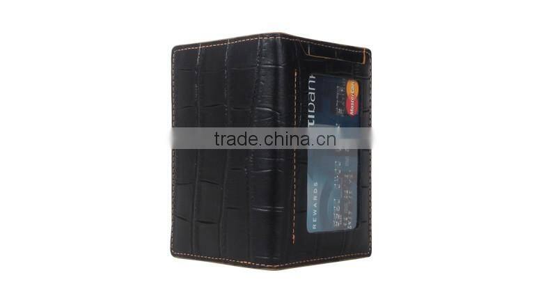 2017 RFID wallet slim leather front pocket credit card wallet for men