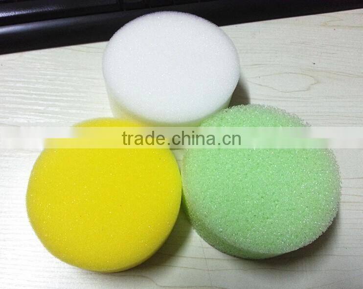 Best selling products colorful fruits peach shape kitchen cleaning scouring sponge,Sponge scourer can be printing logo