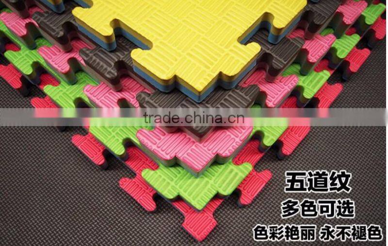 Customized Good quality tatami surface martial arts puzzle mats