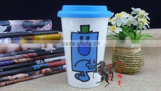 2016 hot sell wholesale ceramic cups with lid