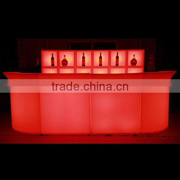 LED Bar counter/led bar furniture/led wedding furniture
