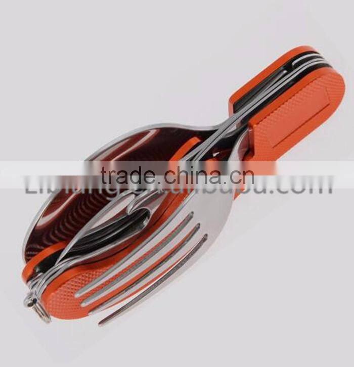 Portable multifuction knife/ fork/ spoon set
