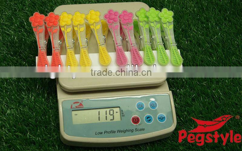 Bi-material large clothes peg