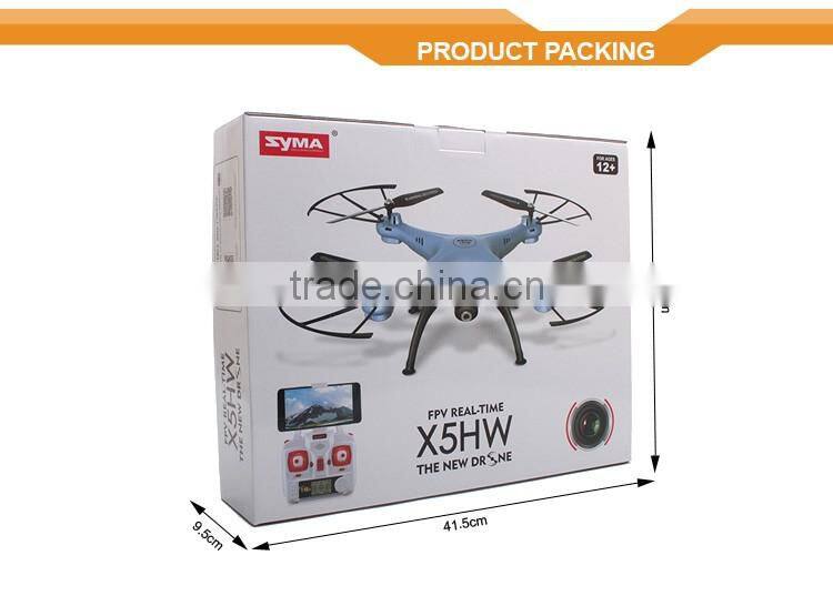 2016 New Products RC Quadcopter update syma quadcopter gps smart drone fpv syma x5hw
