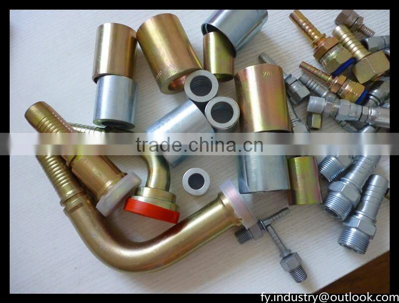 Low price JIC Female Male Carbon steel fitting hose fitting hydraulic adapter
