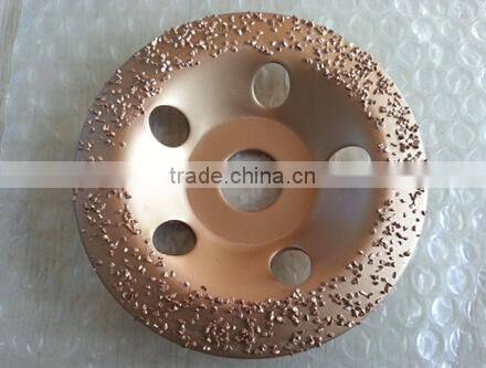 5"Carbide Gritted Disc , cup wheel, Grinding wheels